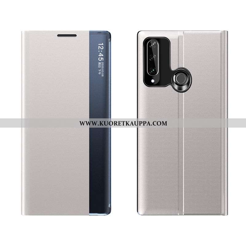 Kuori Huawei Y6p, Kuoret Huawei Y6p, Kotelo Huawei Y6p Suojaus Nahkakuori Murtumaton Ylellisyys All 