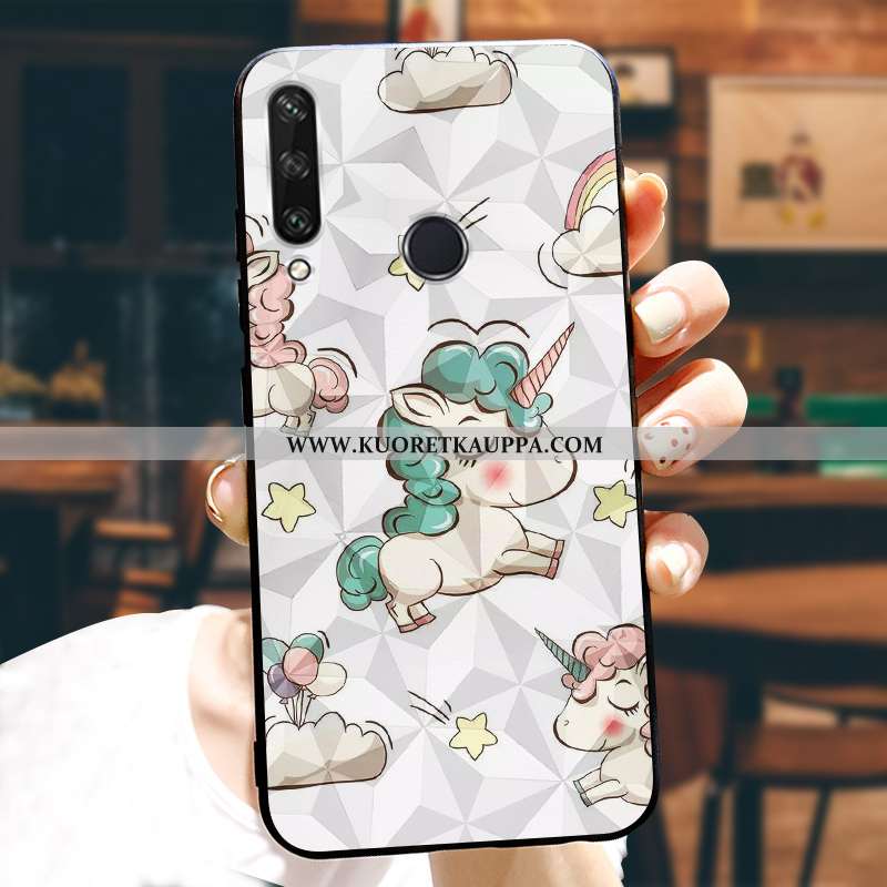 Kuori Huawei Y6p, Kuoret Huawei Y6p, Kotelo Huawei Y6p Suojaus Sarjakuva Muokata Punainen