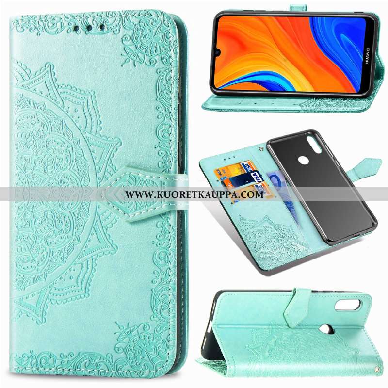 Kuori Huawei Y6s, Kuoret Huawei Y6s, Kotelo Huawei Y6s Luova Suojaus All Inclusive Simpukka Nahkakuo