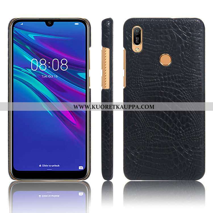 Kuori Huawei Y6s, Kuoret Huawei Y6s, Kotelo Huawei Y6s Nahkakuori Kukkakuvio Suojaus Krokotiili Liik