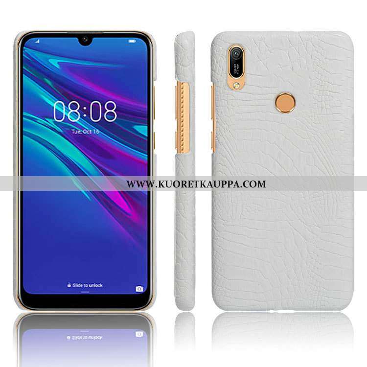 Kuori Huawei Y6s, Kuoret Huawei Y6s, Kotelo Huawei Y6s Nahkakuori Kukkakuvio Suojaus Krokotiili Liik