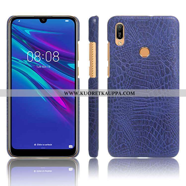 Kuori Huawei Y6s, Kuoret Huawei Y6s, Kotelo Huawei Y6s Nahkakuori Kukkakuvio Suojaus Krokotiili Liik
