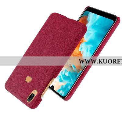 Kuori Huawei Y6s, Kuoret Huawei Y6s, Kotelo Huawei Y6s Pesty Suede Kukkakuvio Suojaus Harmaa