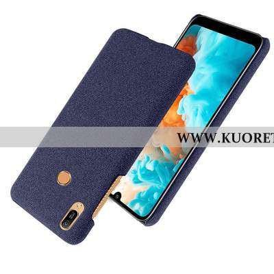Kuori Huawei Y6s, Kuoret Huawei Y6s, Kotelo Huawei Y6s Pesty Suede Kukkakuvio Suojaus Harmaa
