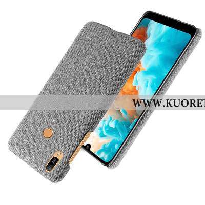 Kuori Huawei Y6s, Kuoret Huawei Y6s, Kotelo Huawei Y6s Suojaus Pesty Suede Murtumaton Harmaa