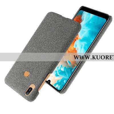 Kuori Huawei Y6s, Kuoret Huawei Y6s, Kotelo Huawei Y6s Suojaus Pesty Suede Murtumaton Harmaa