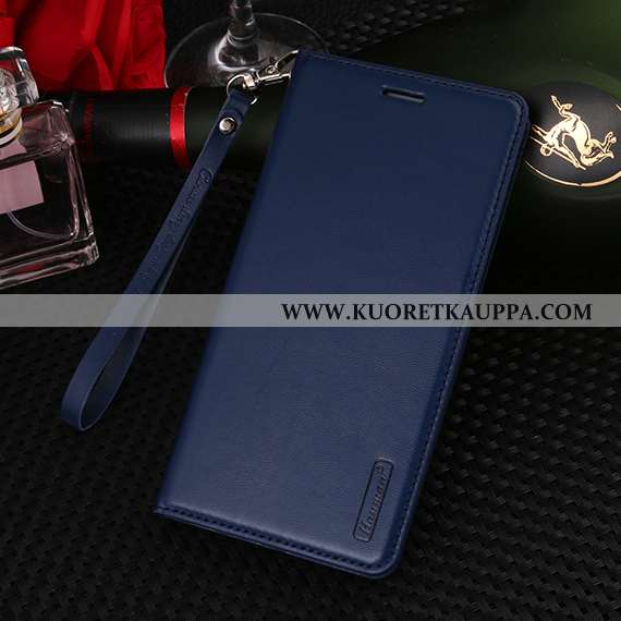 Kuori Huawei Y7 2020, Kuoret Huawei Y7 2020, Kotelo Huawei Y7 2020 Aito Nahka Suojaus Puhelimen Pink