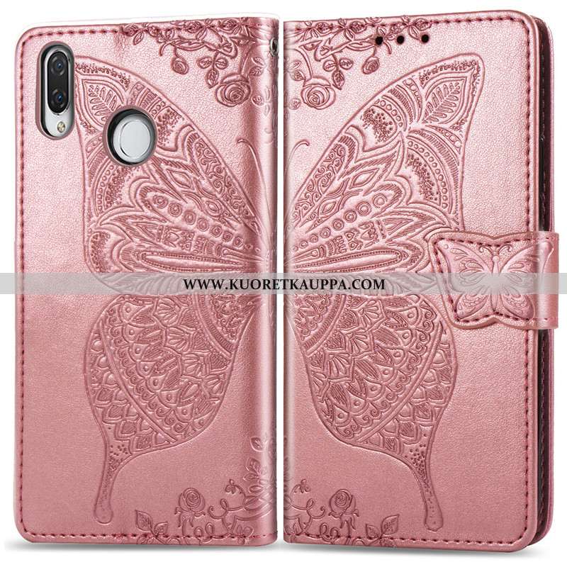 Kuori Huawei Y7 2020, Kuoret Huawei Y7 2020, Kotelo Huawei Y7 2020 Nahkakuori Ripustettavat Koristee