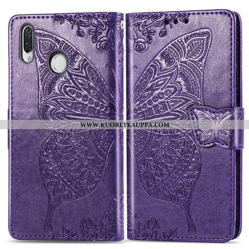 Kuori Huawei Y7 2020, Kuoret Huawei Y7 2020, Kotelo Huawei Y7 2020 Nahkakuori Ripustettavat Koristee