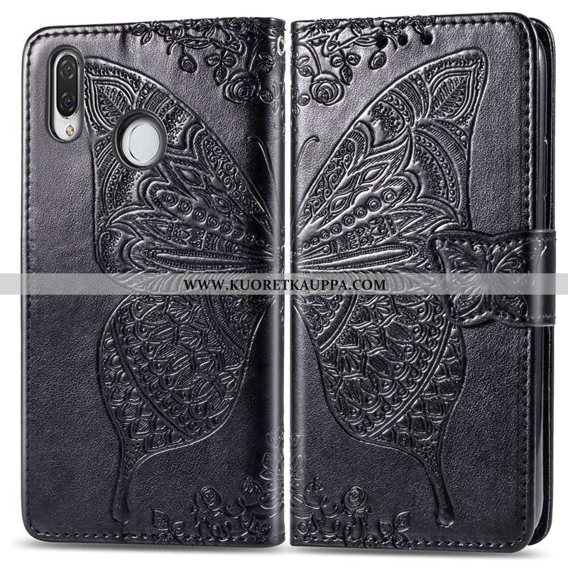 Kuori Huawei Y7 2020, Kuoret Huawei Y7 2020, Kotelo Huawei Y7 2020 Nahkakuori Ripustettavat Koristee