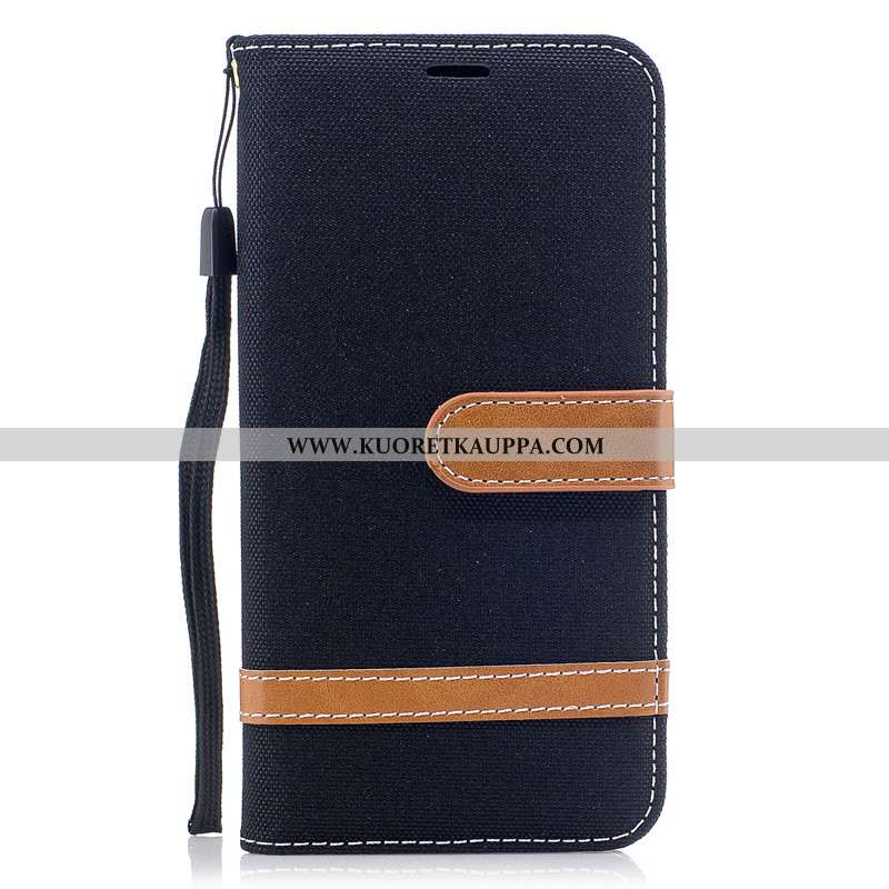 Kuori Huawei Y7 2020, Kuoret Huawei Y7 2020, Kotelo Huawei Y7 2020 Nahkakuori Salkku Punainen