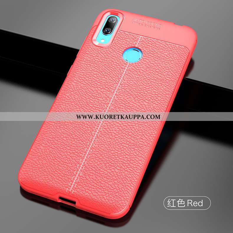 Kuori Huawei Y7 2020, Kuoret Huawei Y7 2020, Kotelo Huawei Y7 2020 Pesty Suede Nahka Yksinkertainen 