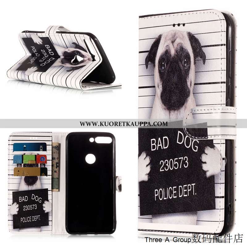 Kuori Huawei Y7 2020, Kuoret Huawei Y7 2020, Kotelo Huawei Y7 2020 Suojaus Nahkakuori Jauhe Puhelime