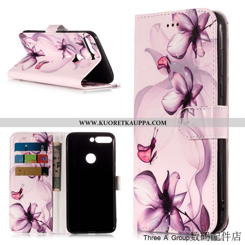 Kuori Huawei Y7 2020, Kuoret Huawei Y7 2020, Kotelo Huawei Y7 2020 Suojaus Nahkakuori Jauhe Puhelime