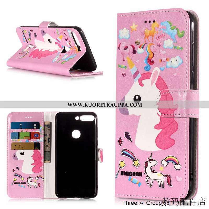 Kuori Huawei Y7 2020, Kuoret Huawei Y7 2020, Kotelo Huawei Y7 2020 Suojaus Nahkakuori Jauhe Puhelime