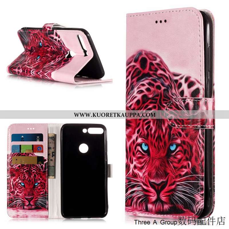 Kuori Huawei Y7 2020, Kuoret Huawei Y7 2020, Kotelo Huawei Y7 2020 Suojaus Nahkakuori Jauhe Puhelime