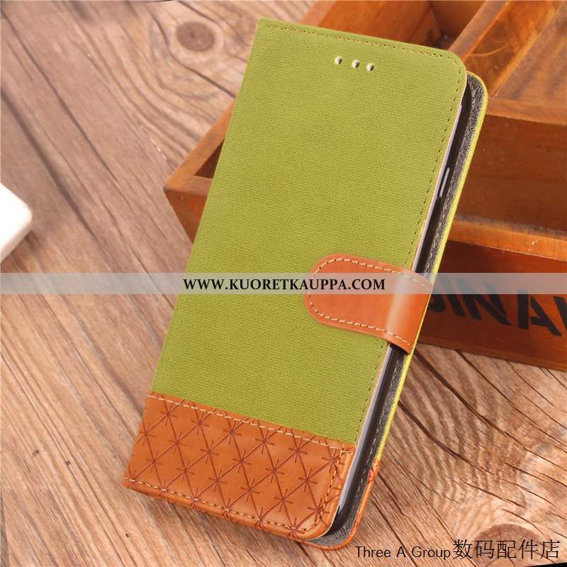 Kuori Huawei Y7 2020, Kuoret Huawei Y7 2020, Kotelo Huawei Y7 2020 Suojaus Nahkakuori Suuntaus Sinin