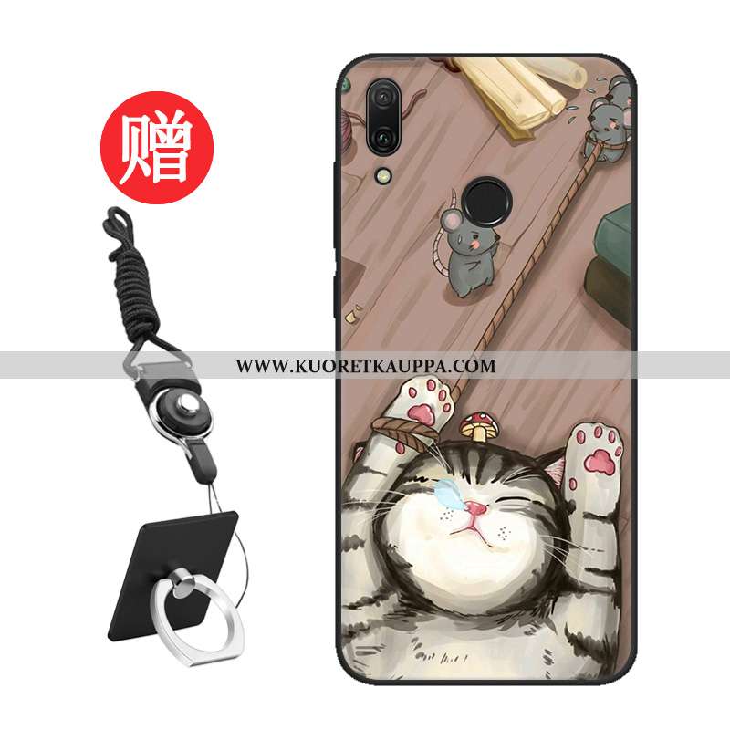 Kuori Huawei Y7 2020, Kuoret Huawei Y7 2020, Kotelo Huawei Y7 2020 Suuntaus Silikoni Punainen Näytön