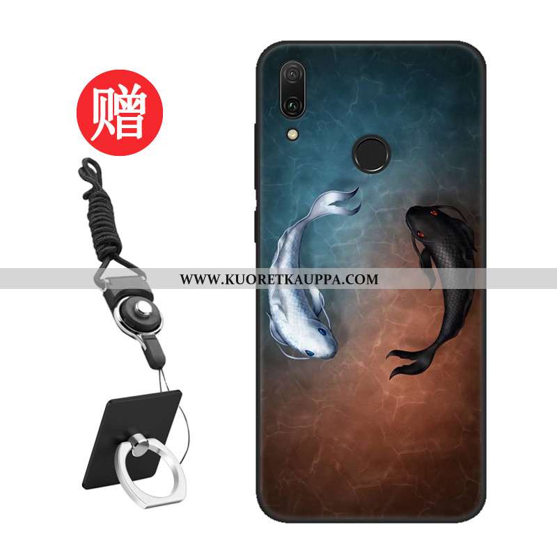 Kuori Huawei Y7 2020, Kuoret Huawei Y7 2020, Kotelo Huawei Y7 2020 Suuntaus Silikoni Punainen Näytön