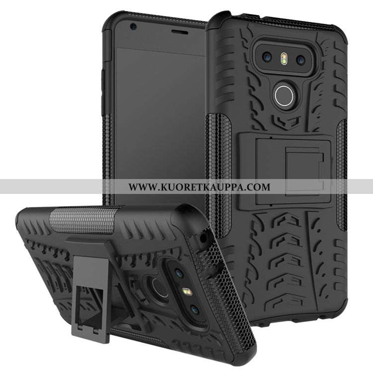 Kuori Lg G6, Kuoret Lg G6, Kotelo Lg G6 Luova Kukkakuvio Liukumaton Suojaus Musta Mustat