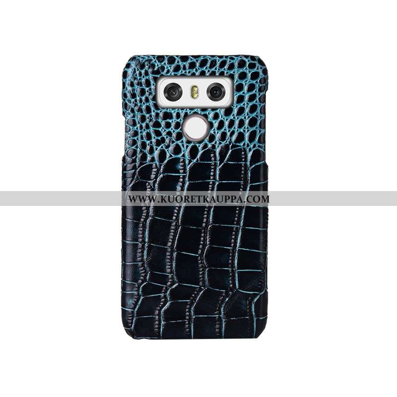 Kuori Lg G6, Kuoret Lg G6, Kotelo Lg G6 Persoonallisuus Luova Kukkakuvio Suojaus Takakansi Sininen