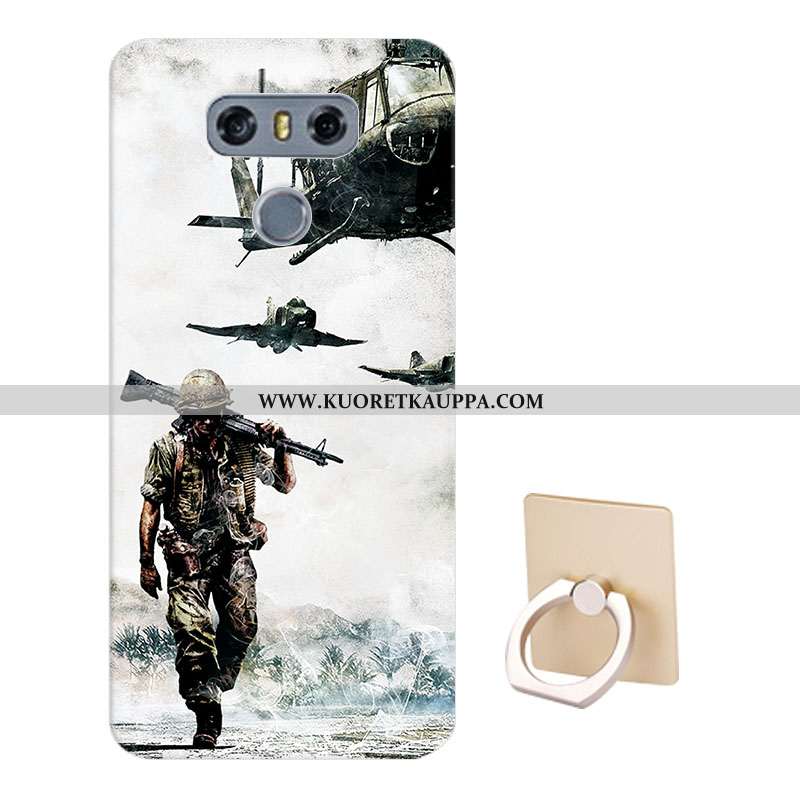 Kuori Lg G6, Kuoret Lg G6, Kotelo Lg G6 Sarjakuva Pehmeä Neste Suojaus Puhelimen Malli Sininen