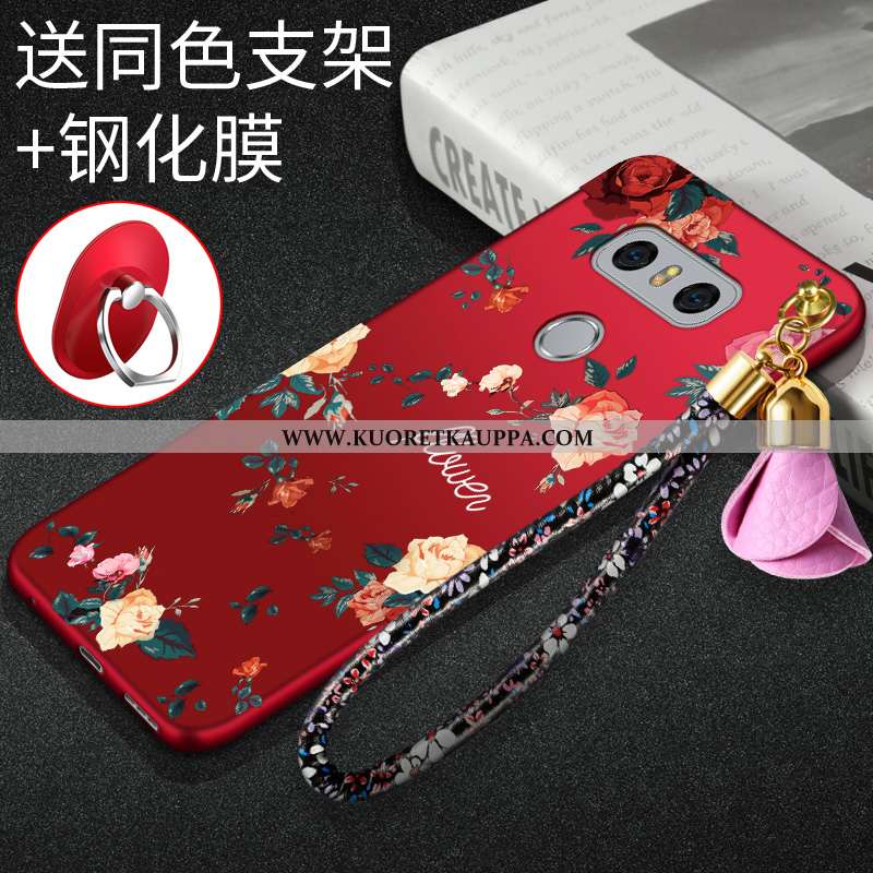 Kuori Lg G6, Kuoret Lg G6, Kotelo Lg G6 Silikoni Suojaus All Inclusive Puhelimen Punainen