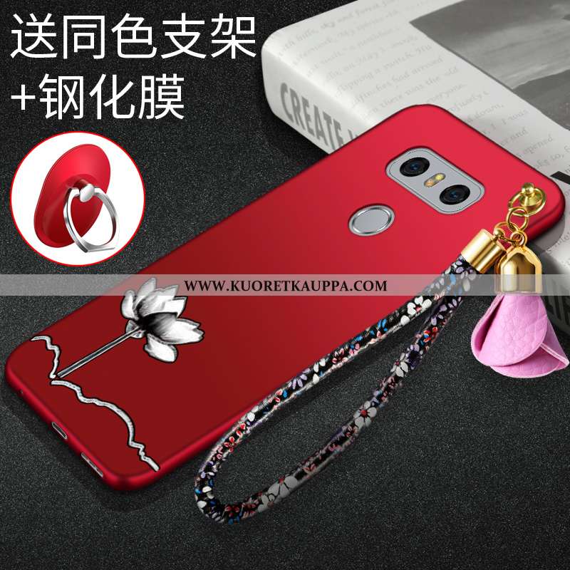 Kuori Lg G6, Kuoret Lg G6, Kotelo Lg G6 Silikoni Suojaus All Inclusive Puhelimen Punainen