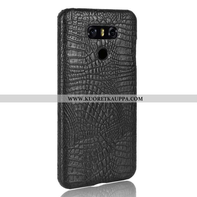 Kuori Lg G6, Kuoret Lg G6, Kotelo Lg G6 Suojaus Kukkakuvio Puhelimen Musta Mustat