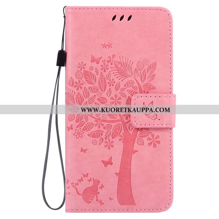 Kuori Lg G6, Kuoret Lg G6, Kotelo Lg G6 Suojaus Nahkakuori Punainen Simpukka