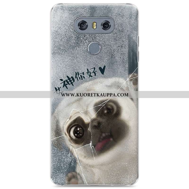 Kuori Lg G6, Kuoret Lg G6, Kotelo Lg G6 Suojaus Sarjakuva Suuntaus Kova Tummansiniset