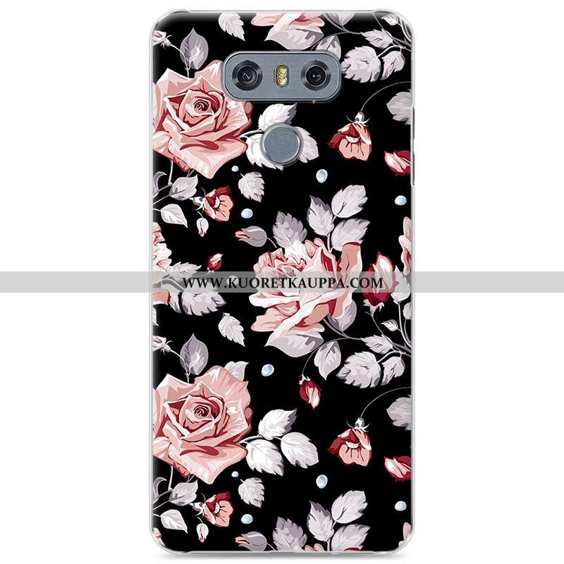 Kuori Lg G6, Kuoret Lg G6, Kotelo Lg G6 Suojaus Sarjakuva Suuntaus Kova Tummansiniset