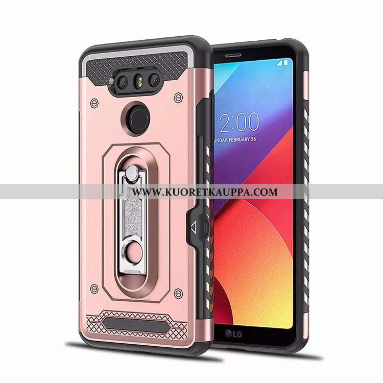 Kuori Lg G6, Kuoret Lg G6, Kotelo Lg G6 Suuntaus Tuki Kortti Pinkki
