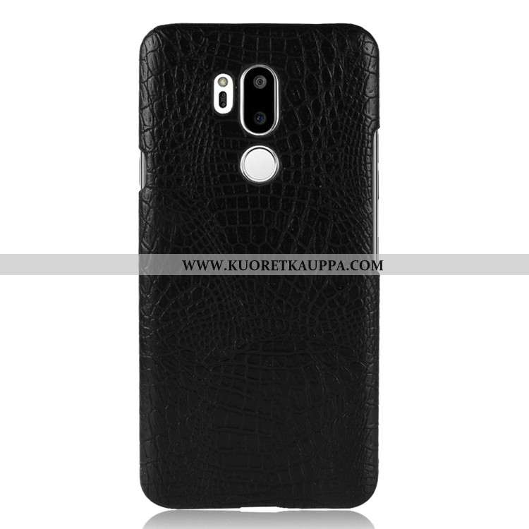 Kuori Lg G7 Thinq, Kuoret Lg G7 Thinq, Kotelo Lg G7 Thinq Kukkakuvio Suojaus Krokotiili Murtumaton M