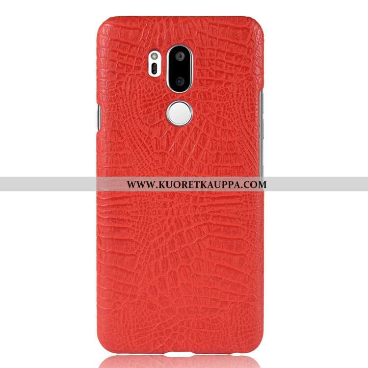 Kuori Lg G7 Thinq, Kuoret Lg G7 Thinq, Kotelo Lg G7 Thinq Kukkakuvio Suojaus Krokotiili Murtumaton M