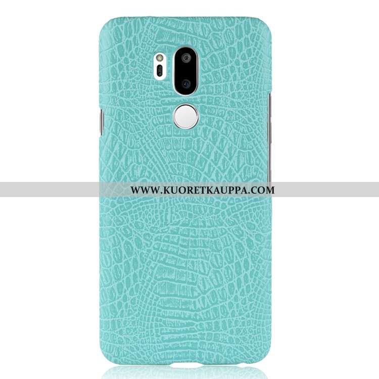 Kuori Lg G7 Thinq, Kuoret Lg G7 Thinq, Kotelo Lg G7 Thinq Kukkakuvio Suojaus Krokotiili Murtumaton M