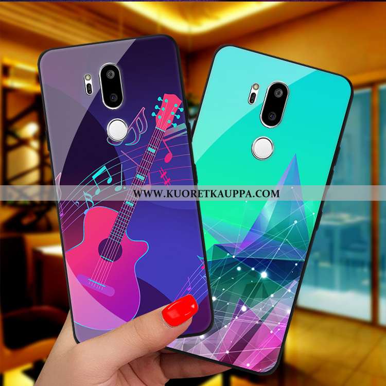 Kuori Lg G7 Thinq, Kuoret Lg G7 Thinq, Kotelo Lg G7 Thinq Luova Suojaus Tila Violetti