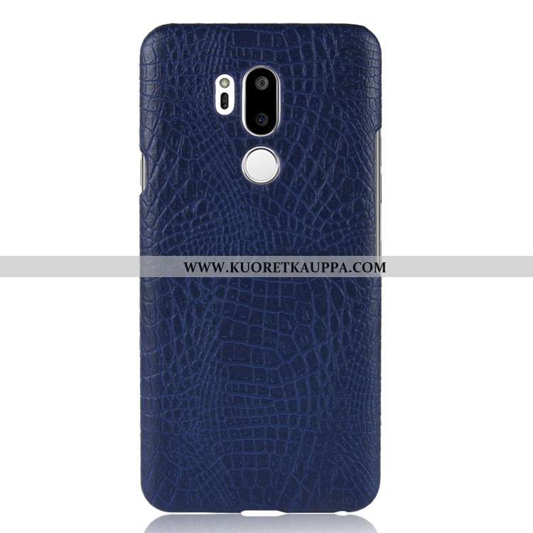 Kuori Lg G7 Thinq, Kuoret Lg G7 Thinq, Kotelo Lg G7 Thinq Nahka Suojaus Murtumaton Puhelimen Tummans