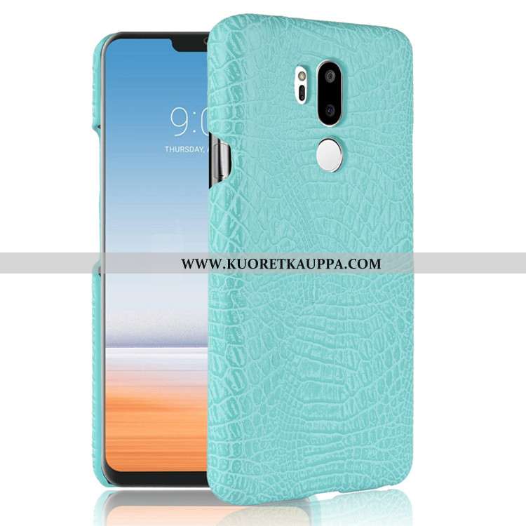 Kuori Lg G7 Thinq, Kuoret Lg G7 Thinq, Kotelo Lg G7 Thinq Nahka Suojaus Murtumaton Puhelimen Tummans