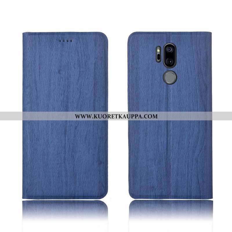 Kuori Lg G7 Thinq, Kuoret Lg G7 Thinq, Kotelo Lg G7 Thinq Nahkakuori Kukkakuvio Silikoni Puu Uusi Ru