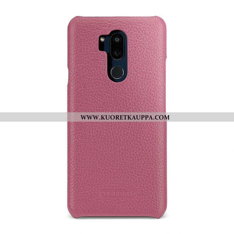 Kuori Lg G7 Thinq, Kuoret Lg G7 Thinq, Kotelo Lg G7 Thinq Nahkakuori Luova Valkoinen Murtumaton