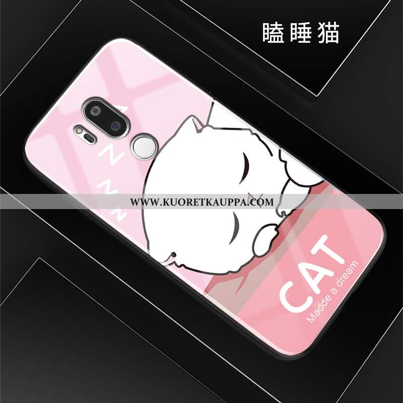 Kuori Lg G7 Thinq, Kuoret Lg G7 Thinq, Kotelo Lg G7 Thinq Pehmeä Neste Silikoni Ihana Sininen