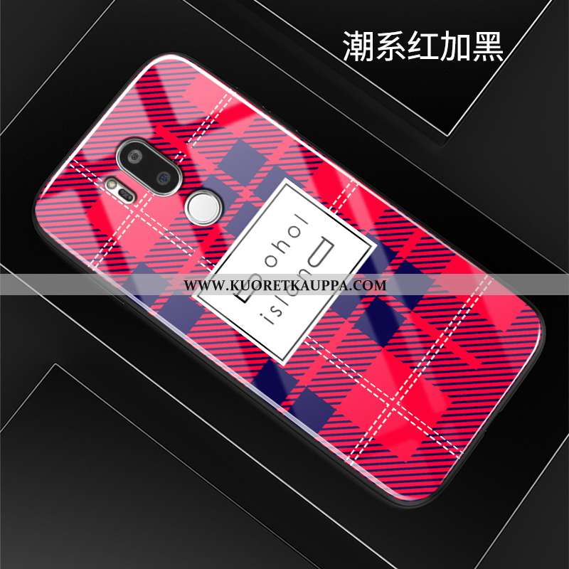 Kuori Lg G7 Thinq, Kuoret Lg G7 Thinq, Kotelo Lg G7 Thinq Pehmeä Neste Silikoni Ihana Sininen