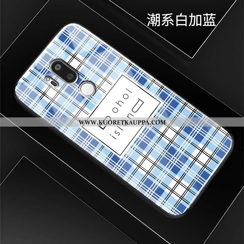 Kuori Lg G7 Thinq, Kuoret Lg G7 Thinq, Kotelo Lg G7 Thinq Pehmeä Neste Silikoni Ihana Sininen