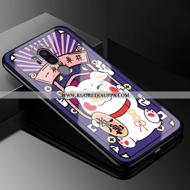 Kuori Lg G7 Thinq, Kuoret Lg G7 Thinq, Kotelo Lg G7 Thinq Pehmeä Neste Silikoni Suojaus Luova Lasi V