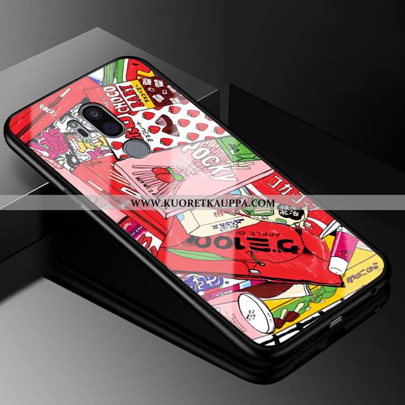 Kuori Lg G7 Thinq, Kuoret Lg G7 Thinq, Kotelo Lg G7 Thinq Pehmeä Neste Silikoni Suojaus Luova Lasi V