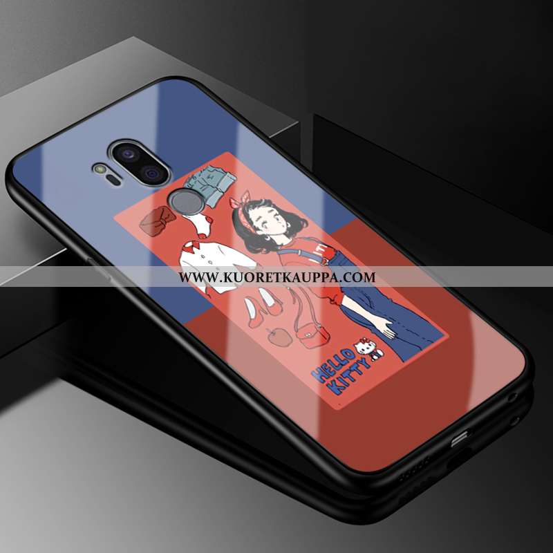 Kuori Lg G7 Thinq, Kuoret Lg G7 Thinq, Kotelo Lg G7 Thinq Pehmeä Neste Silikoni Suojaus Luova Lasi V