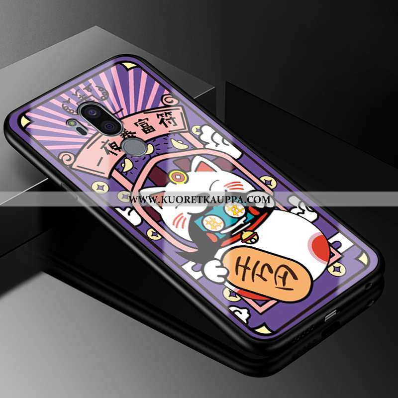 Kuori Lg G7 Thinq, Kuoret Lg G7 Thinq, Kotelo Lg G7 Thinq Pehmeä Neste Silikoni Suojaus Luova Lasi V