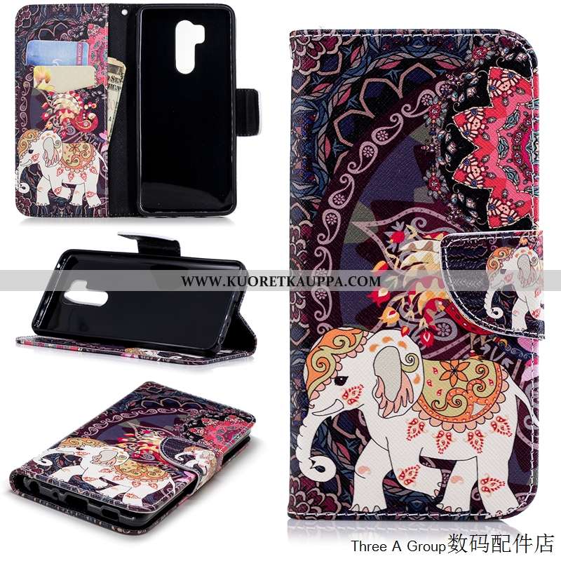 Kuori Lg G7 Thinq, Kuoret Lg G7 Thinq, Kotelo Lg G7 Thinq Sarjakuva Suojaus Valkoinen Kortti Puhelim