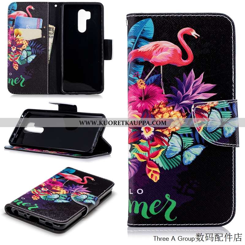 Kuori Lg G7 Thinq, Kuoret Lg G7 Thinq, Kotelo Lg G7 Thinq Sarjakuva Suojaus Valkoinen Kortti Puhelim